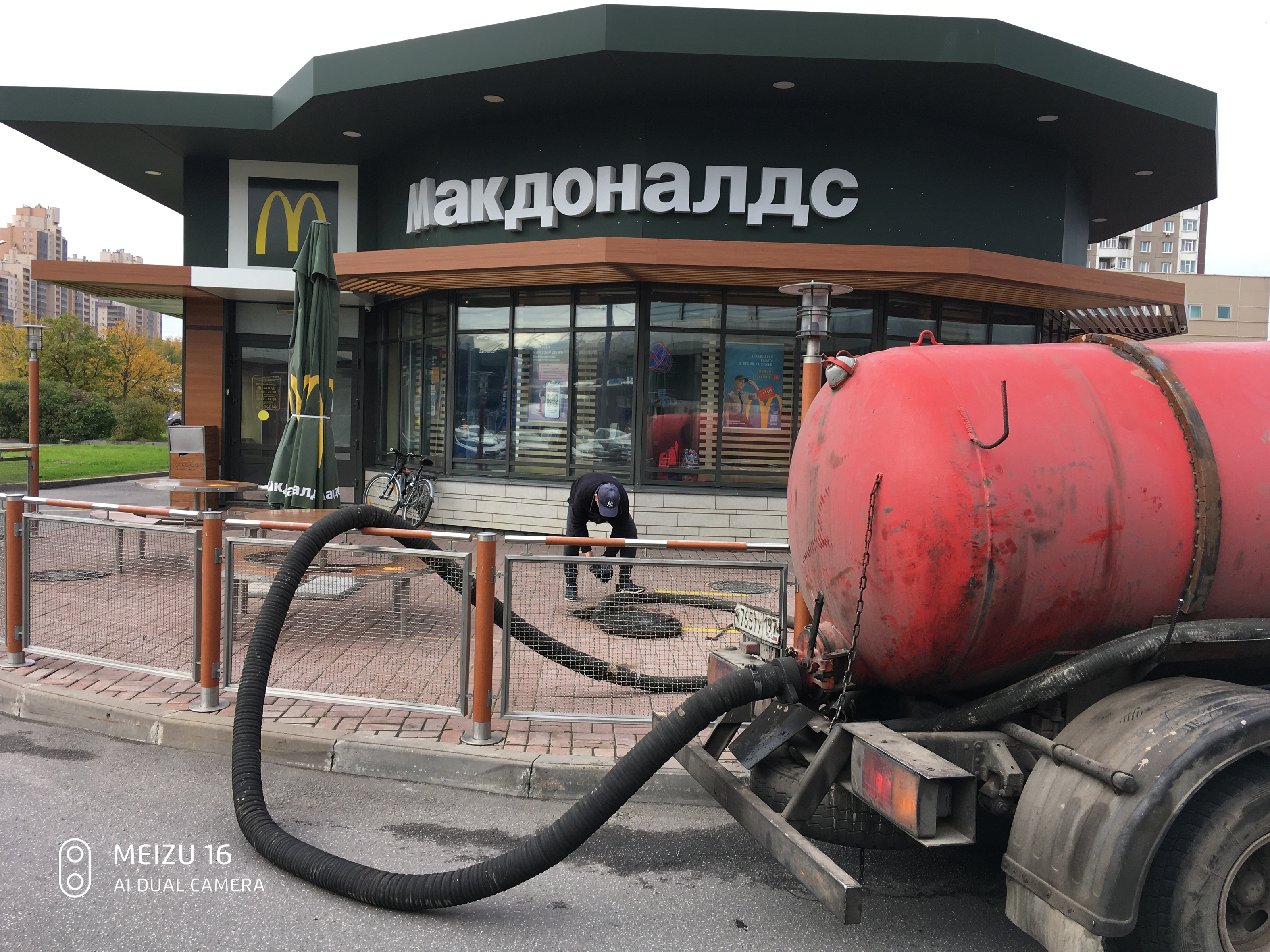 Отзыв о работе Илососной Машын в Деревне Марфино